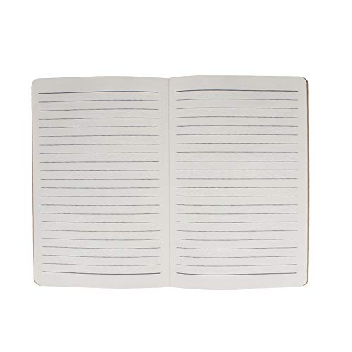 Zmybcpack 24 Pack Journal Notebook Kraft Brown Cover Lined Notebooks For Travelers, Students, Office - Memo Diary Subject Notebooks Planner - A5 Size, 8.26”X5.5”, 60 Lined Pages/30 Sheets #TOP1