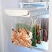 HAIM Living Ziploc Bag Organizer for Fridge Freezer Refrigerator - Best Solution to Clean and Organize Zipper Bag Tray Ziplock Holder Rack Hanger