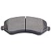 cciyu D856A Front Semi-Metal Brake Pads For Jeep For Liberty 2002-2007,For Chrysler For Town & Country 2004-2007,For Voyager 2001-2003,For Dodge For Caravan 2001-2007,For Grand Caravan 2001-2004