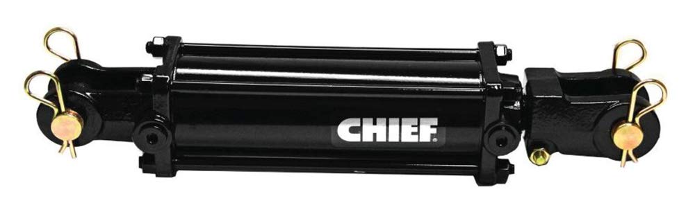 Amazon.com: Chief TC3 3000 PSI Tie-Rod Cylinder for Double Acting 2'' Bore  x 22'' Stroke - 1.125 Rod Dia #8 SAE Port Retracted 32.25" and Extended  Length 54.25 and 1 Pin Dia : Industrial & Scientific
