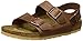 Produktbild Birkenstock Herren Milano Cuir Naturel Antique Pull Espresso Sandale, 41 EU