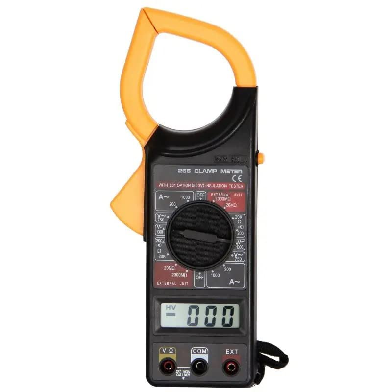 Crafts Haveli Digital Clamp Meter DT-266 AC/DC Auto Ranging Ampere, Voltage Measurement Device, Ammeter Tong Tester with Accuracy (B0C2Q1V64V) Amazon Price History, Amazon Price Tracker