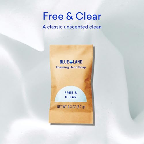 Image of BLUELAND Foaming Hand Soap Refill Tablets, 10-Pack, Fragrance Free