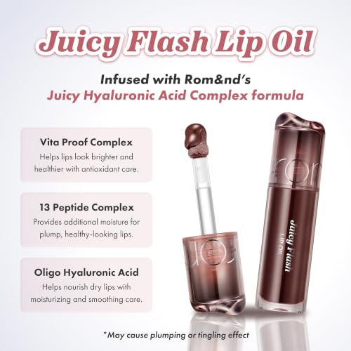Image of rom&nd JUICY FLASH LIP OIL 07 COCO BOMB
