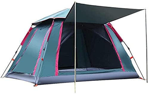 Tente dôme pop-up automatique 2-4 places avec porche double couche