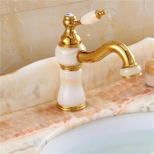 Robinet de lavabo rotatif XT-1004 fini les éclaboussures de marbre - 3