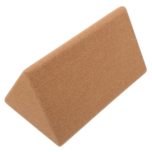 Abaodam Cork Yoga Block Nonslip Yoga Exercise Brick for Dancers Portable Lightweight High Density Support for Flexibility and Stability present