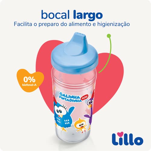 Copo Max Galinha Pintadinha 320ml Lillo