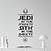 Produktbild Wandaufkleber, Aufkleber Star Wars Wandtattoo Zitat In Den Straßen Sith Sheets Vinyl Aufkleber Cartoons Boy Kids Art Decor Wandbild 90X40Cm