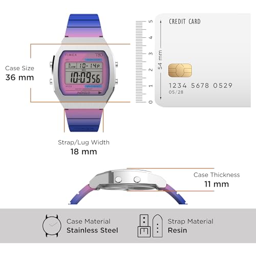 Image of TIMEX 80 Unisex 36 mm Digital Watch TW2V74600