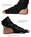 GDXTA Taekwondo Foot Guards Protector, Martial Arts Boxing Training Punch Bag Fight Sparring Protective Gear Muay Thai Kung Fu Tae Kwon Do TKD Feet Support for Men Women Kids (Black,X-Small)