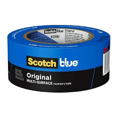 ScotchBlue Painter's Tape Original Multi-Surface Painter's Tape, 1.88 in. x 60 Yds, Paint Tape Protects Surfaces & Removes Easily, Indoor and Outdoor Use (2090-48NC) Pallet of 1512 Rolls