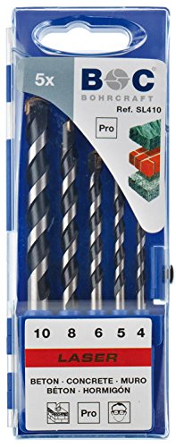 BOC BOHRCRAFT - Assortimento Punte da Muro con