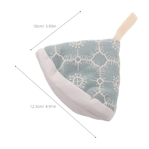 Funda térmica para mango de tapa de olla de lino resistente al calor 3 piezas 3