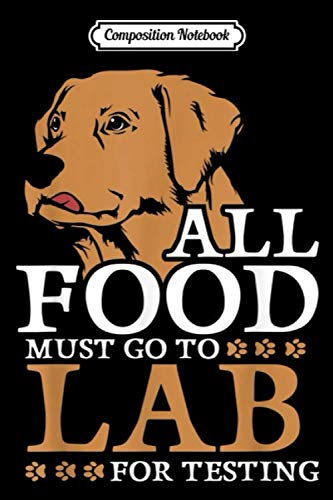 Composition Notebook: Labrador Retriever Lover Gift Black Yellow White Chocolate Journal/Notebook Blank Lined Ruled 6x9 100 Pages