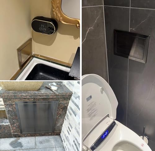 Escotilla de acceso táctil de acero inoxidable con tapa extraíble 2