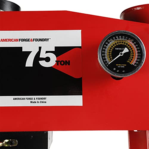 Aff 856Asd Shop Press (75 Ton Super-Duty, 57" Width X 77" Height) #TOP7