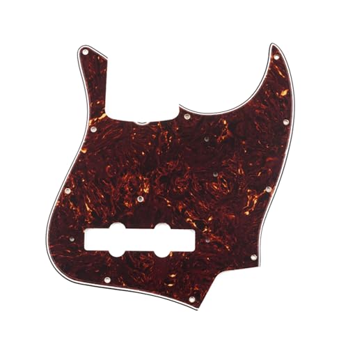 Pickguard Jazz Bass Pure Vintage Fender '64 en plaque de protection écaille brune luxe