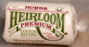 Hobbs Heirloom Cotton Blend Wadding Batting for Quilting, Patchwork and Filling - King - 120" x 120"