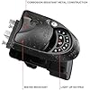 RVLock Class C Charter Keyless Entry Keypad and Handle with Fob, All Metal RV Door Lock and Latch Replacement Kit, Upgraded Silicone Keypad for Class C and A Motorhomes, Fits openings 4.5 x 3.5 Inches