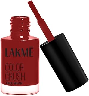 LAKMÉ True Wear Color Crush Glossy Finish Nail Polish, Long Lasting & Vibrant Nail Paint, 102, 6Ml-picture-46