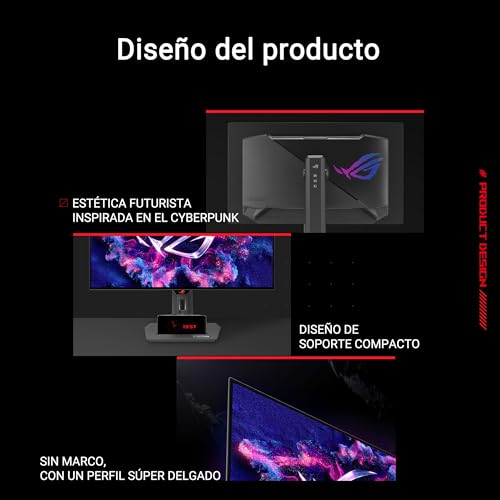 Miniatura 7 de ASUS ROG Strix OLED XG27AQDPG - Monitor Gaming de 27", QHD QD-OLED, 500Hz, 0,03ms, Neo Proximity Sensor, G-Sync, VESA DisplayHDR 500 TrueBlack, HDMI 2.1