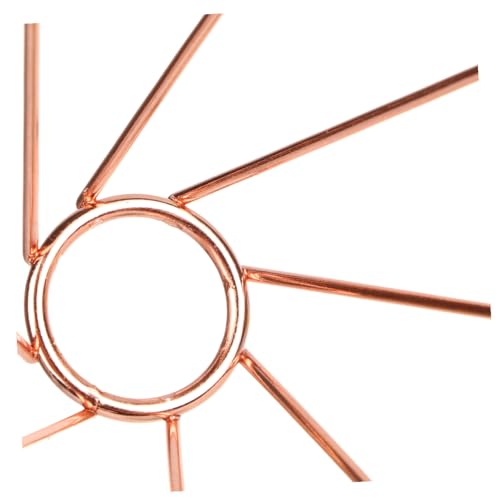 DECORNIJIA ステンレス製コーン型ドリッパー 軽量ポータブル コーヒーフィルター対応 滑らかな抽出 ワイン ジュース兼用 ローズゴールド