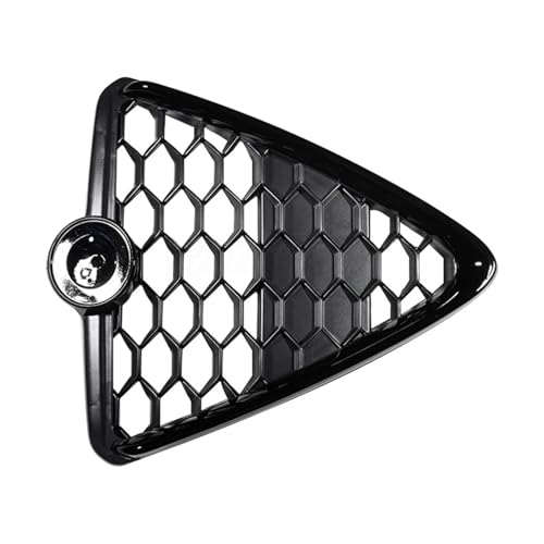 ブラック フロントバンパーグリルシールド ハニカムメッシュグリル エアインテーク ラジエーターグリル 156112051 アルファロメオ ジュリエッタ 2010 2016 対応