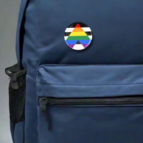 Badge de sensibilisation Ally Pride 2,5 cm contre les discriminations