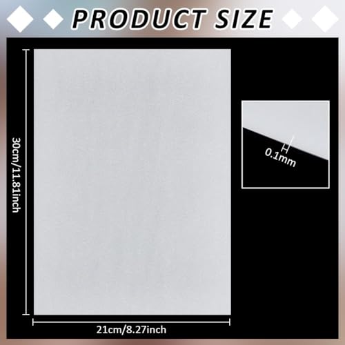 Papel base para patchwork antideslizante con 200 hojas de acolchado y costura 6