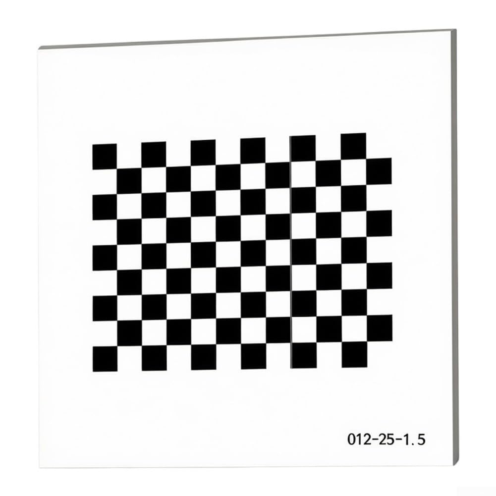 Aluminium Kalibrierungsboard Diffus Schwarz for weiß Aluminium(Q12-50-3)