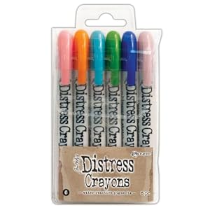 Tim Holtz Distress Buntstifte Set 6