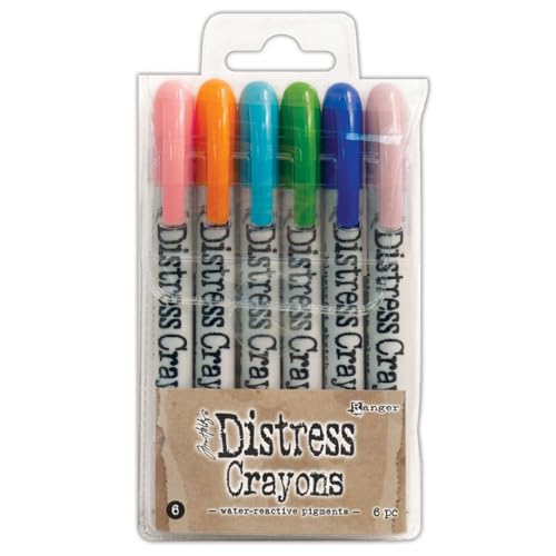 Ranger DMC RGRTDBK.51763 THoltz Distress Crayons Set 6