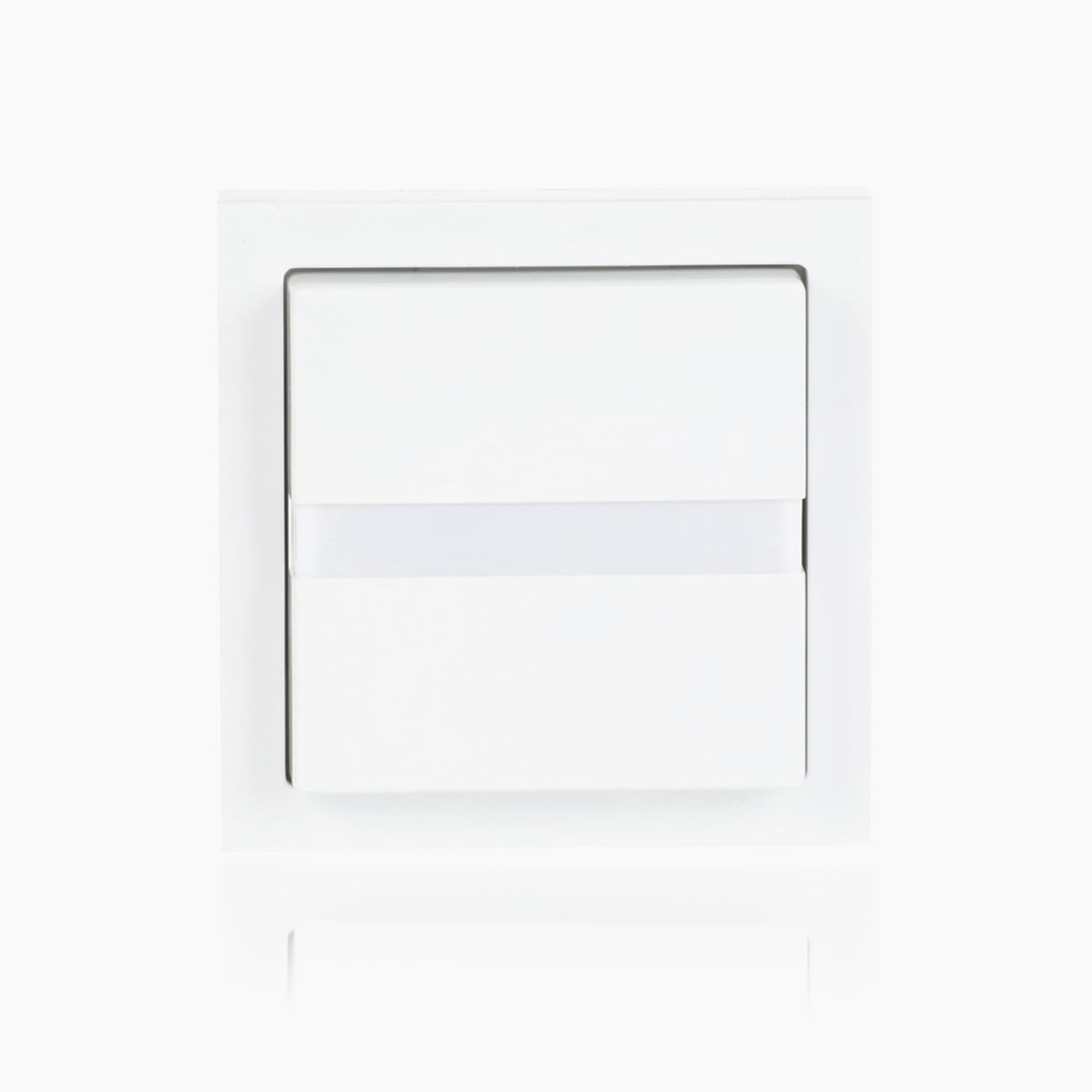 Busch-Jaeger 64765 UJ-84 Komfortschalter Flex Komplettset – Bewegungssensor Relais-Einsatz 1-Fach Studioweiß Unterputz Future linear® 2CKA006800A2913