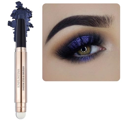 Enfuntins Eyeshadow Stick, Natural Matte Cream Eye Shadow Makeup Crayon ...
