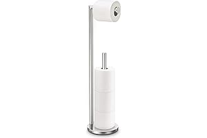 Floor Stand Toilet Paper Holder by Bathth: Elegantly Practical
