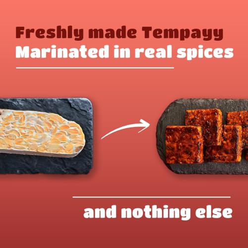 Hello Tempayy Ready To Cook Tempeh-Indian Tikka- 28G Clean Protein thumb #1