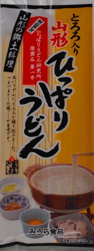 みうら食品 とろろ入りひっぱりうどん 260g×20個