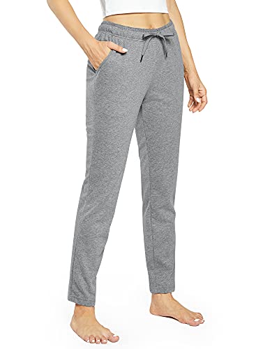 Pantalon de jogging en coton femme survêtement sport ouvert confortable