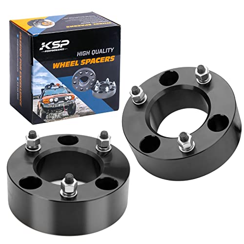 KSP 3in Level Lift Kits for F150 2004-2022,3" Front Leveling Lift Kits Compatible with Ford Expedition 03-18,Lincoln Mark LT 2005-2008, Aluminum Forged Strut Spacer Raise the Truck 3inch（Package of 2）