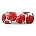Red Flowers Corn Poppy Bespread Glasses Case Eyeglasses Clam Shell Holder Storage Box