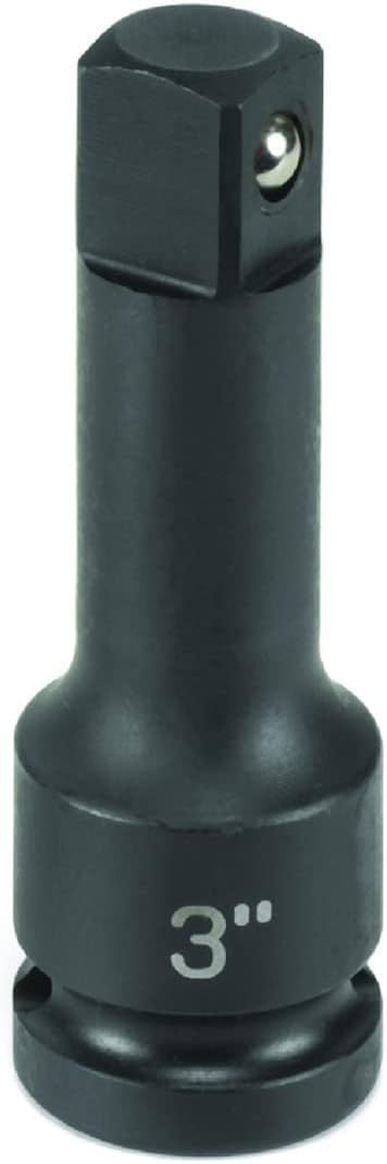 Grey Pneumatic (2243E) 1/2" Drive x 3" Extension Socket with Friction Ball