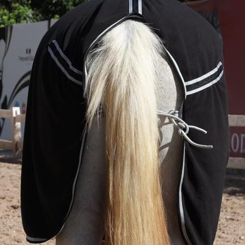 Image of LEAFOREST Horse Fleece Blanket Exercise Cooler Liner Soft Moisture Wicking