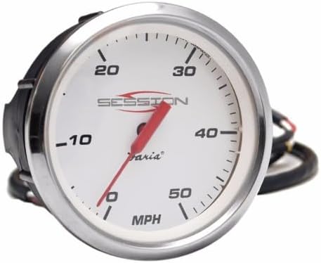 Faria Boat Electronic Speedometer SE0584A | 50 MPH 3 1/4 Inch