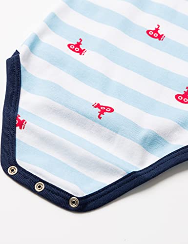 Sanetta Body Blau Set di Biancheria per Bambino e