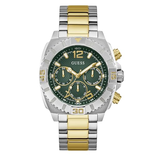 Montre chronographe Guess Traction homme acier inoxydable bracelet métal cadran sport