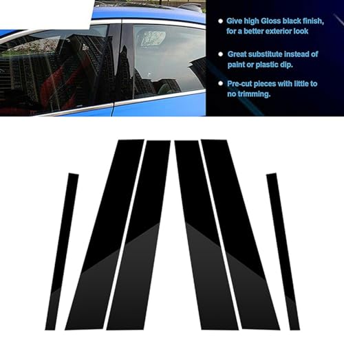 Renueva el estilo exterior de tu BMW Serie 7 F01 F02 2009-2015 con pegatinas de ventana 4