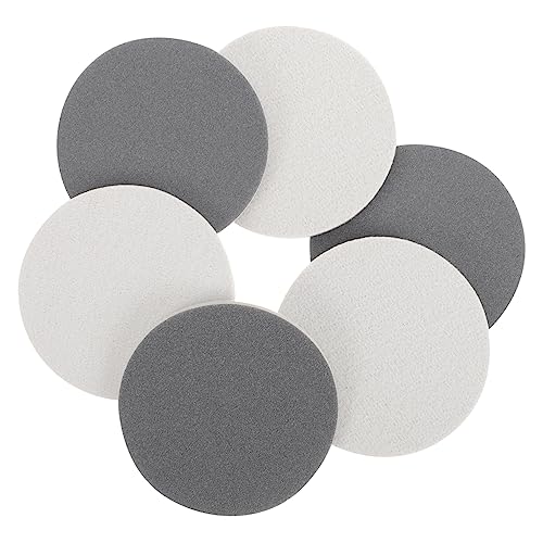 VILLCASE Bowling Ball Cleaning Pad Set 6pcs Sanding Sheets Sponge Sandpaper Versatile Polishing Pad for Balls