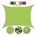 Produktbild Myan Sonnensegel, rechteckig, UV-Schutz, wasserdicht, für Außenbereich, Terrasse, Garten, mehrere Farben und Größen, grün, 3x7m