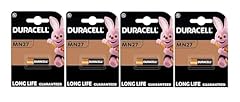 4X Duracell MN27 27A A27 8LR732 (4 Blister Da 1 Batteria) 4 pile